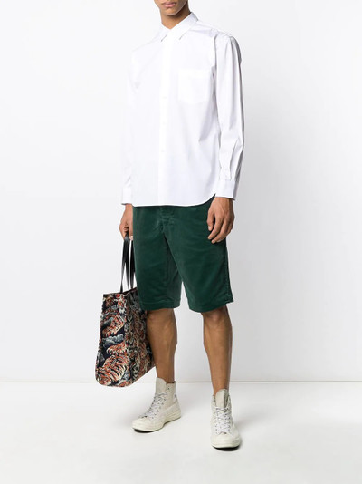 Comme des Garçons SHIRT elasticated bermuda shorts outlook