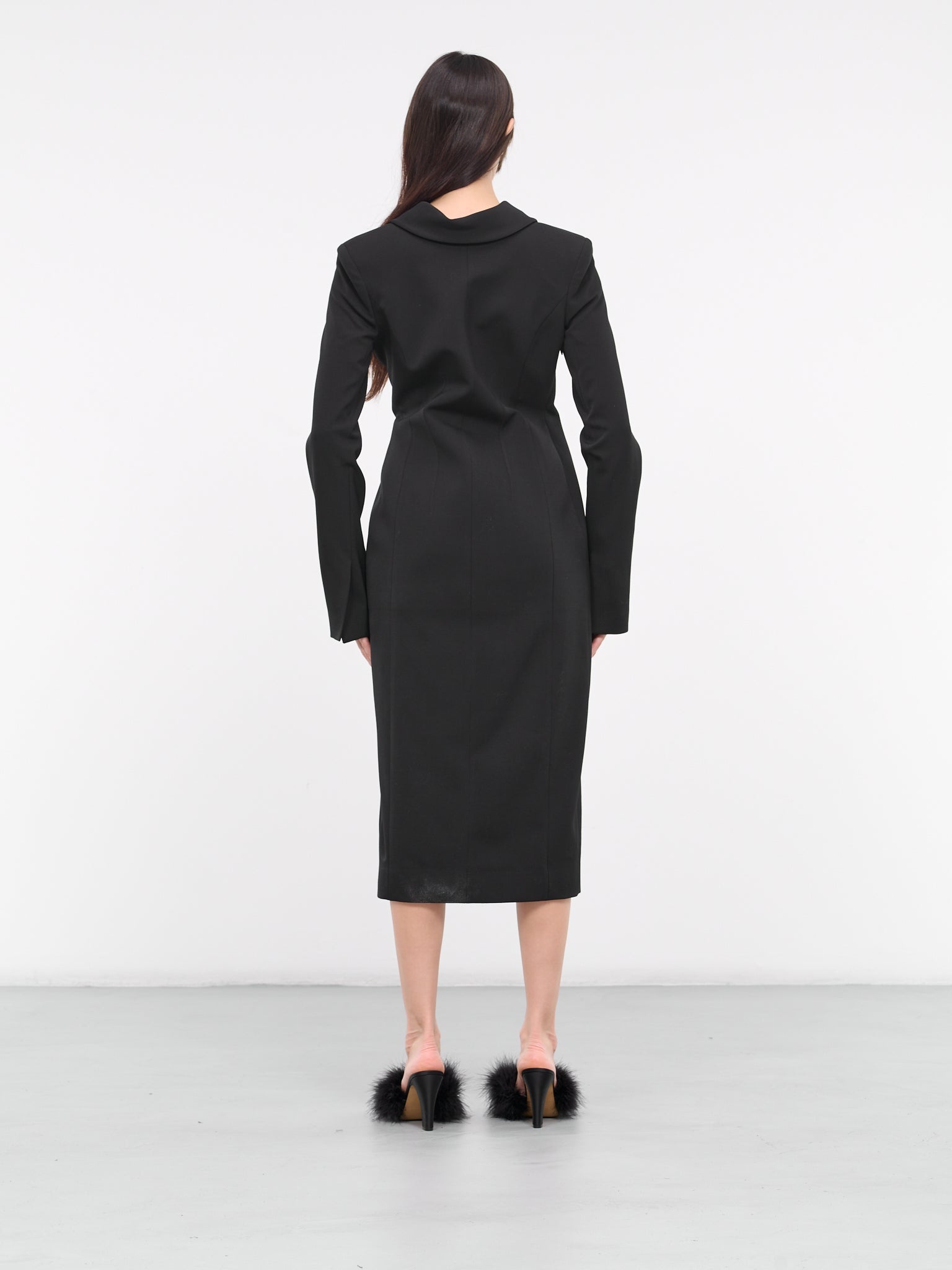 Double-Breasted Blazer Dress - 3