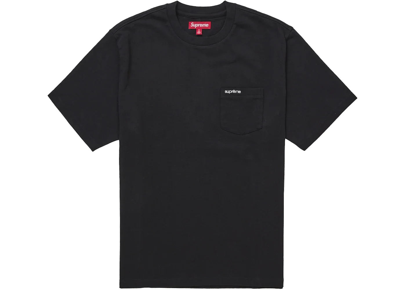 Supreme S/S Pocket Tee (FW25) Black - 1