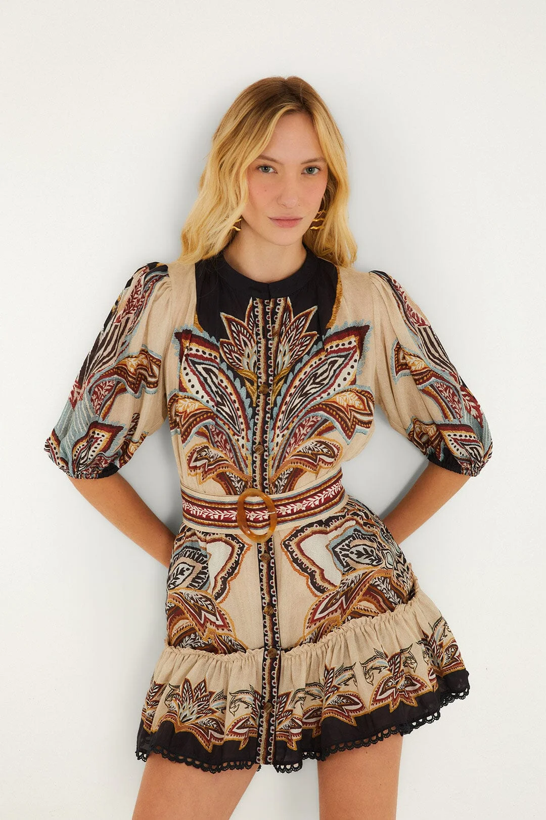 Tapestry Dream Mini Dress - 1
