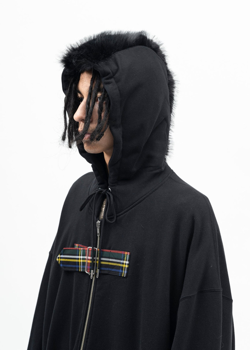 BLACK MOHAWK PUNK HOODIE 4