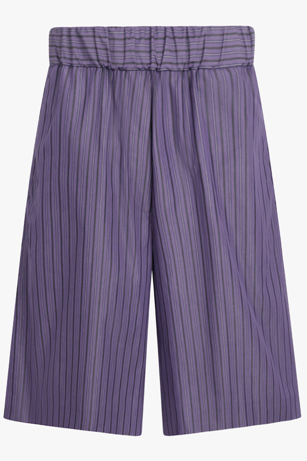 POMY STRIPE LONG LENGTH SHORT | PURPLE STEEL - 1