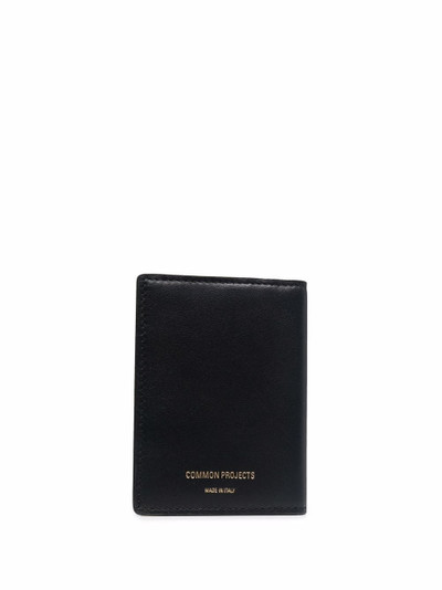 Common Projects logo-stamp breast wallet outlook