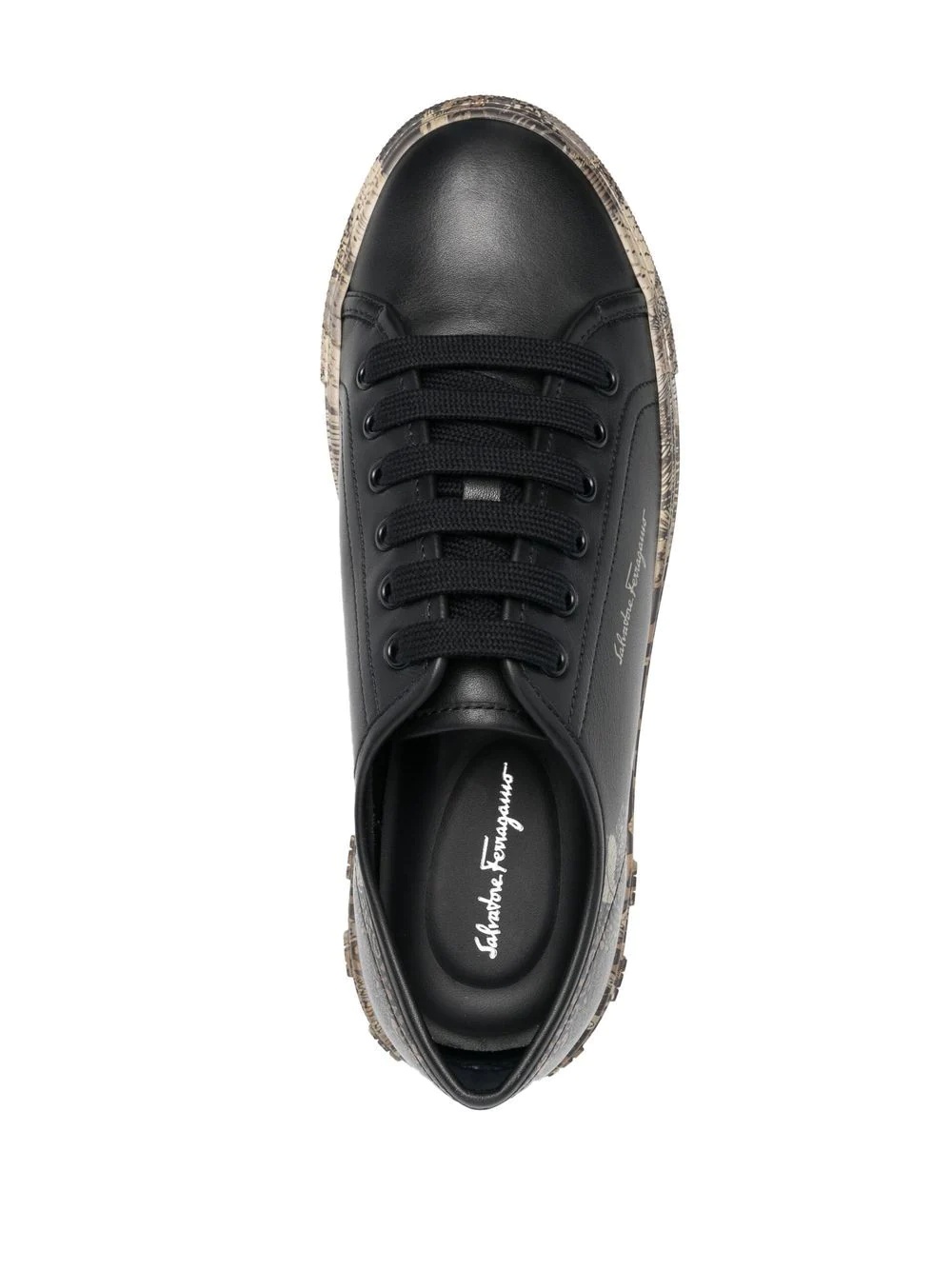Borg Cubic lace-up sneakers - 4