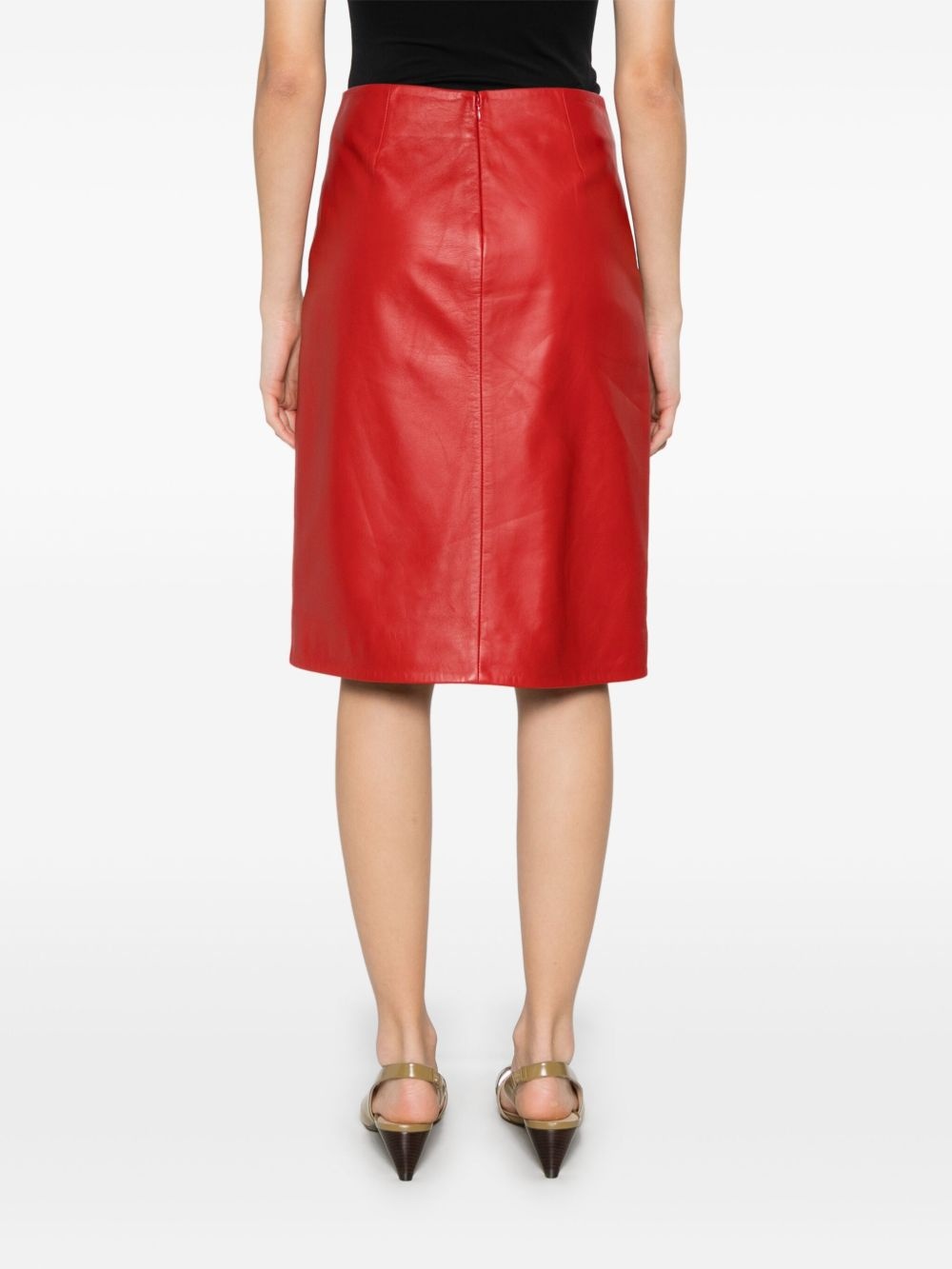 Ekare leather skirt - 4