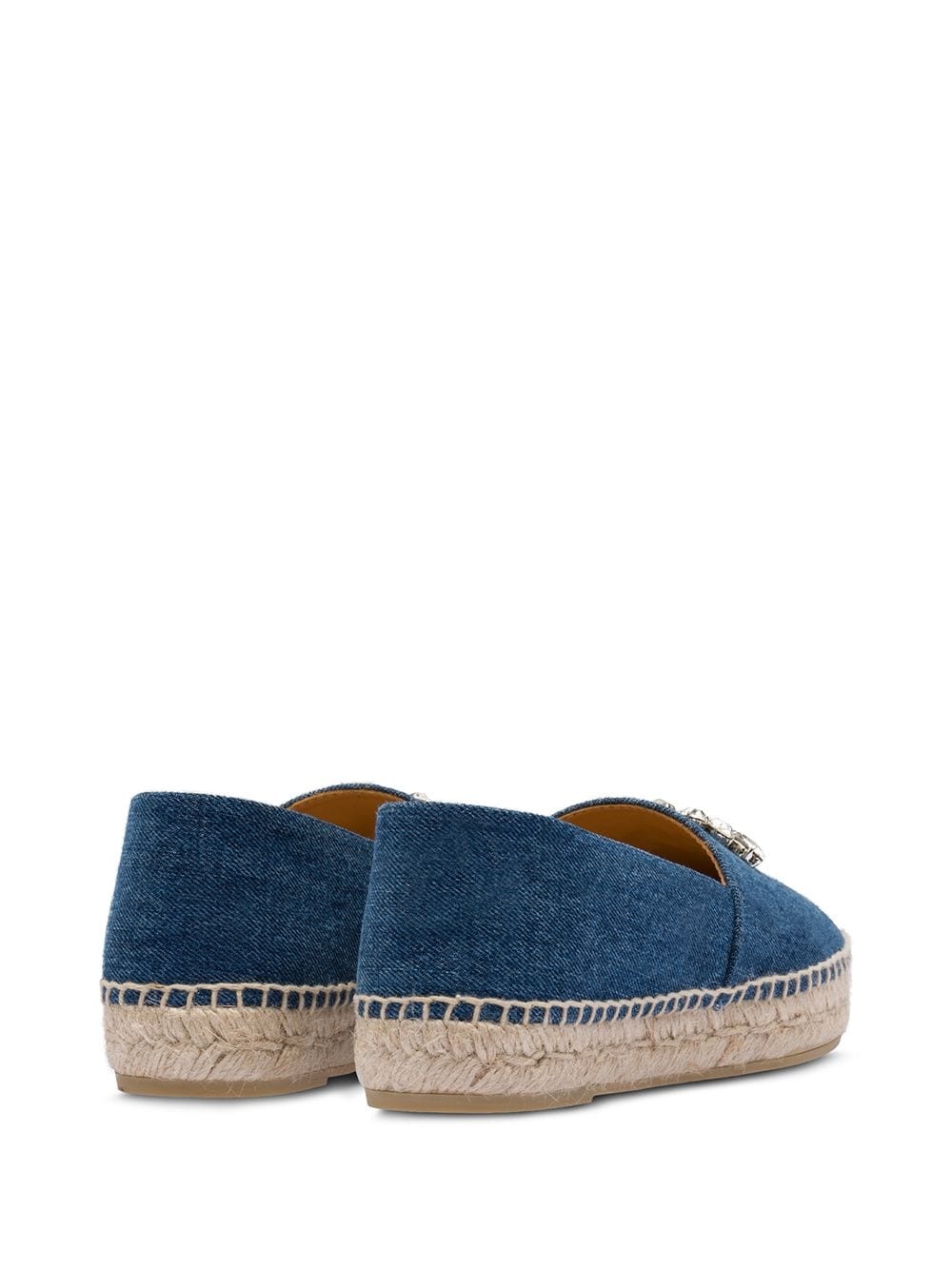 crystal-embellished espadrilles - 3