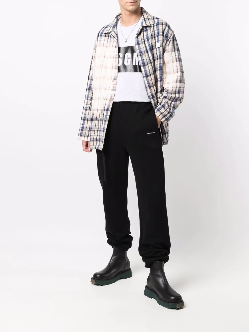 logo-print cotton T-shirt - 2