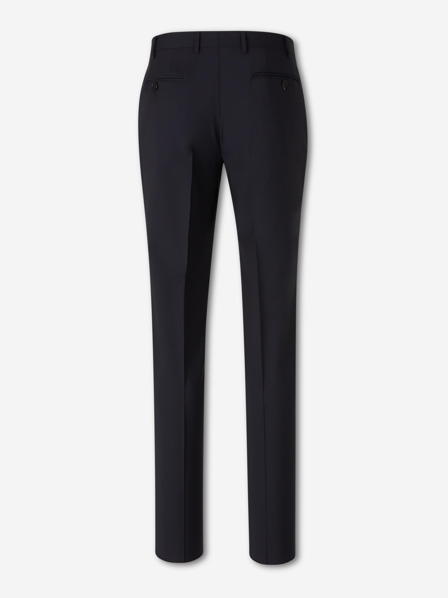 PLAIN STRAIGHT SUIT - 6