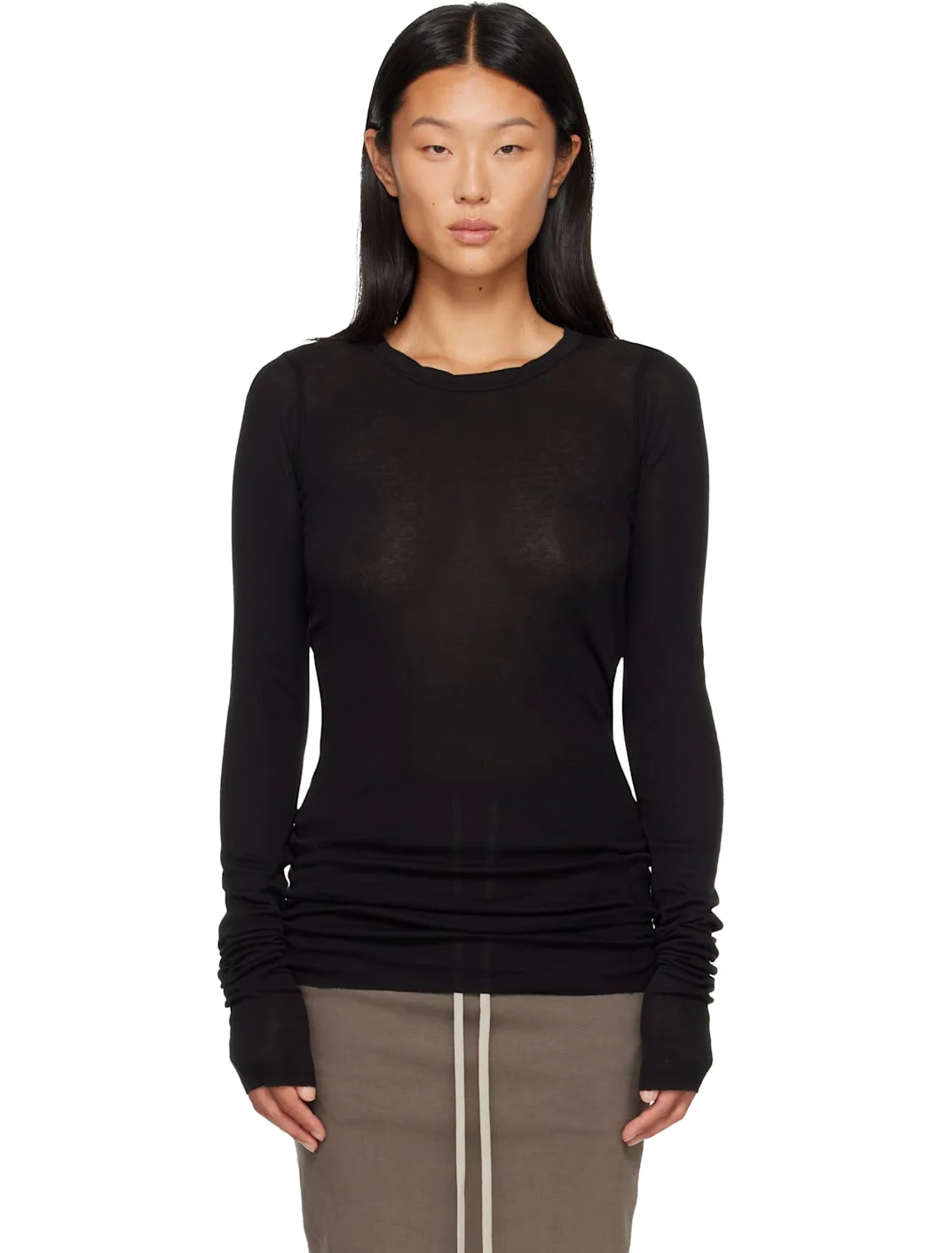 Black Tower Basic LS T-shirt - 1