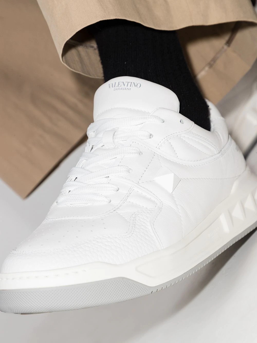 Roman Stud low-top sneakers - 5