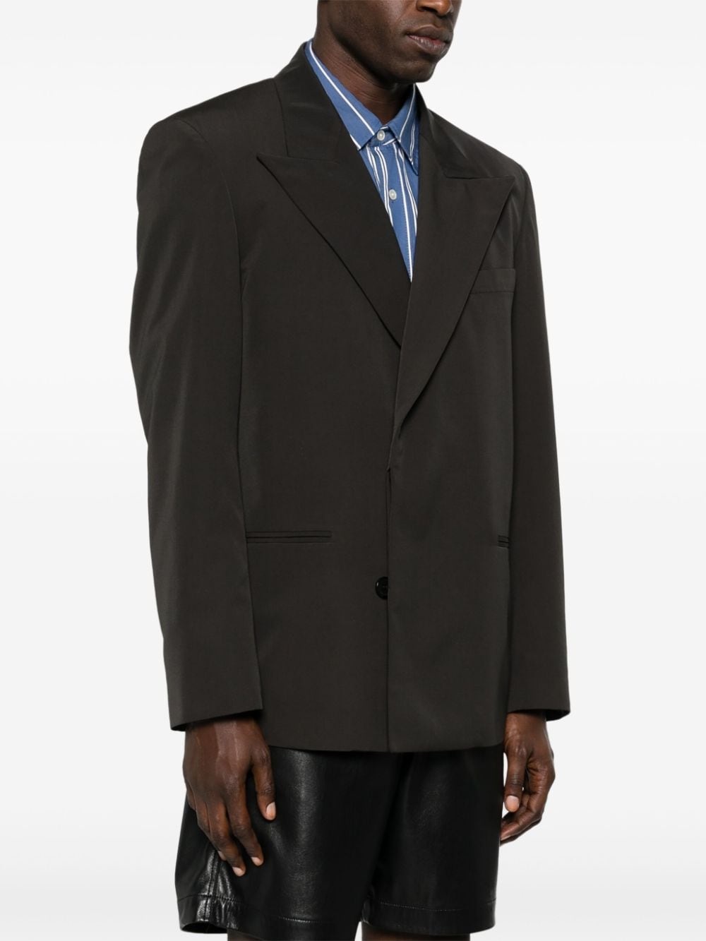 double-breasted blazer - 3