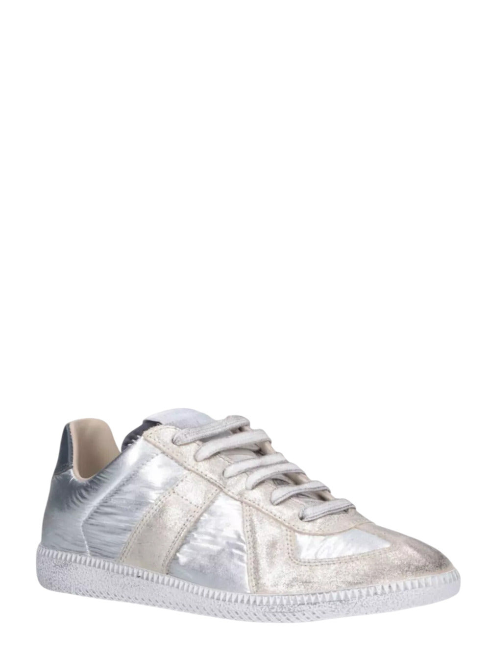 Maison Margiela Women Contemporary Low-Top Sneakers With Contrasting Panels - 2