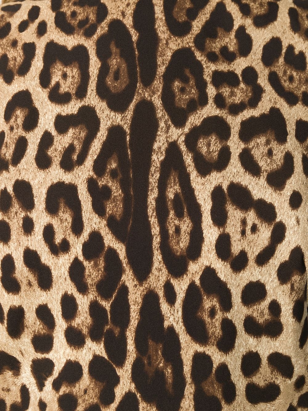 leopard pattern shift dress - 5