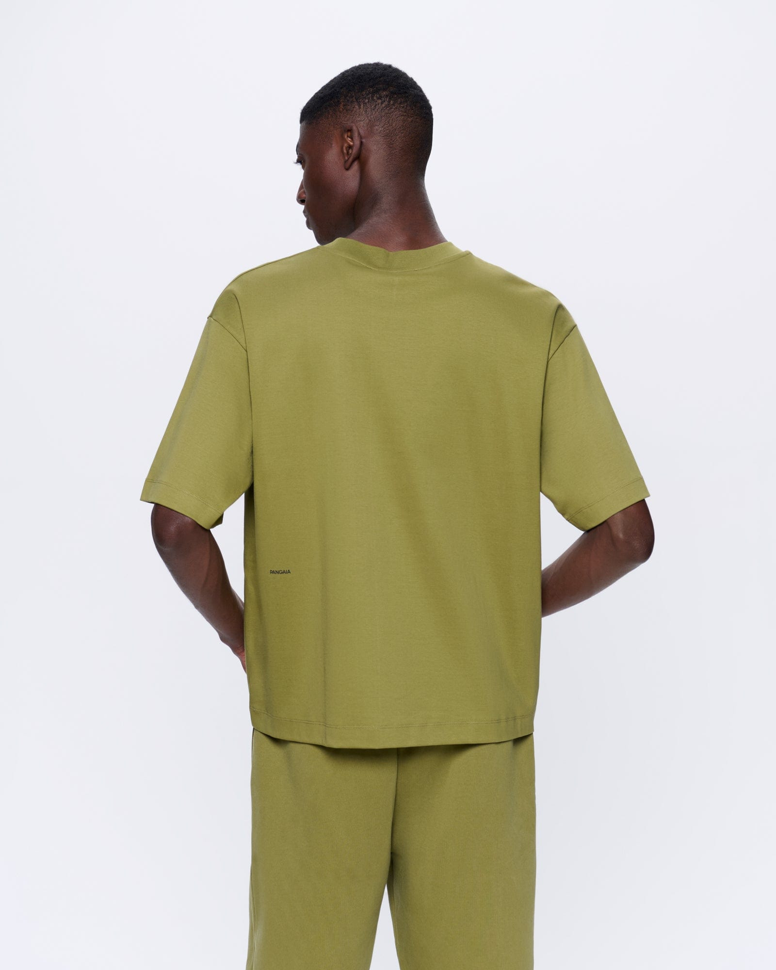 Mens DNA Oversized T-Shirt - Highland Green - 4