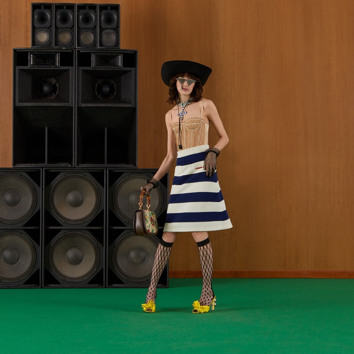 Striped wool skirt - 2