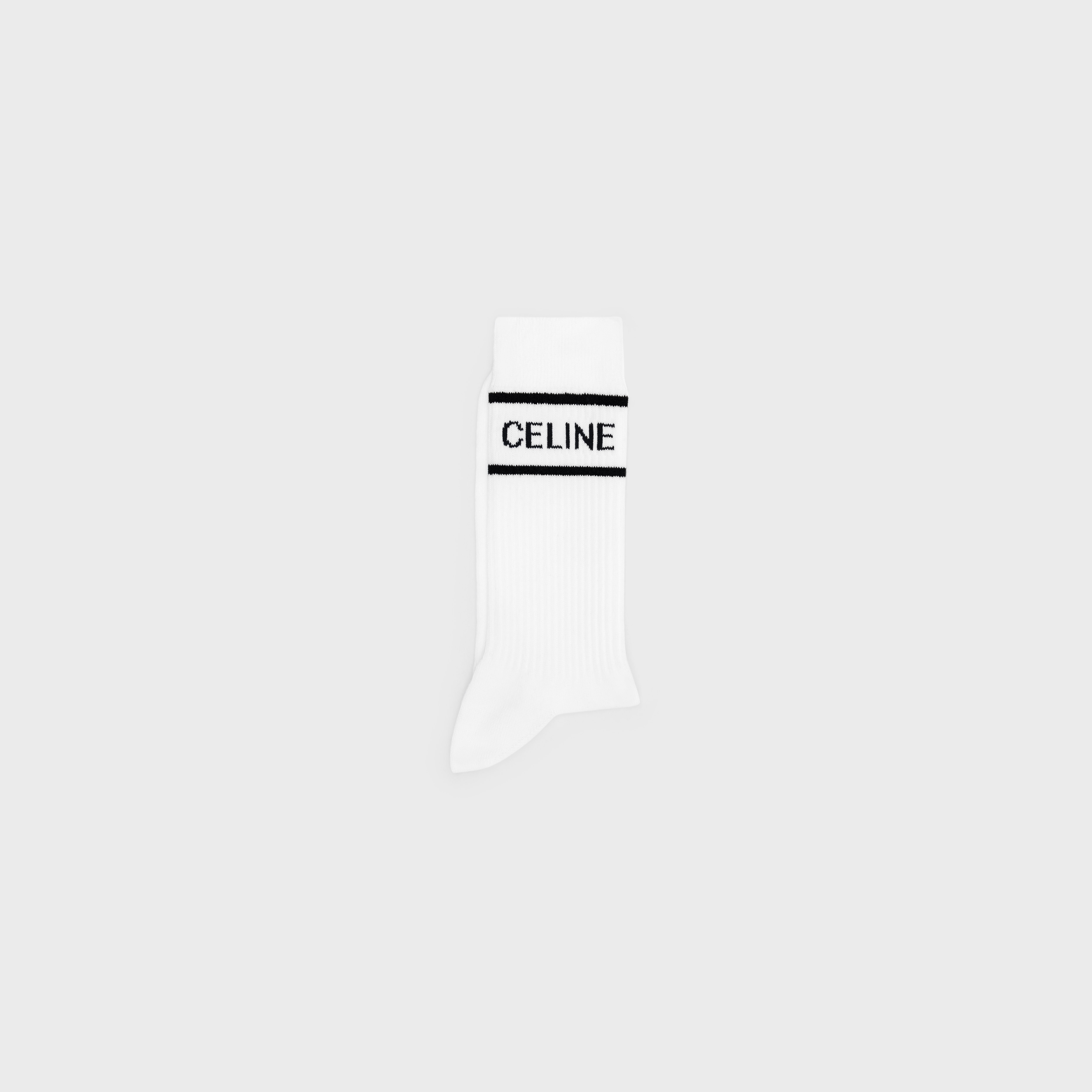 celine socks in striped cotton - 2