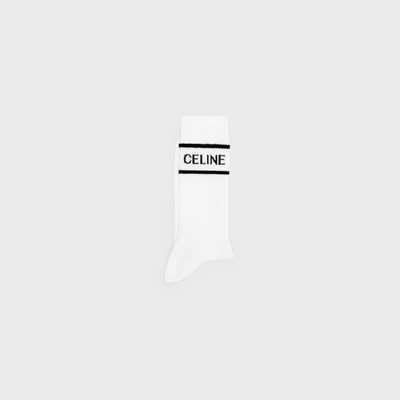 CELINE celine socks in striped cotton outlook