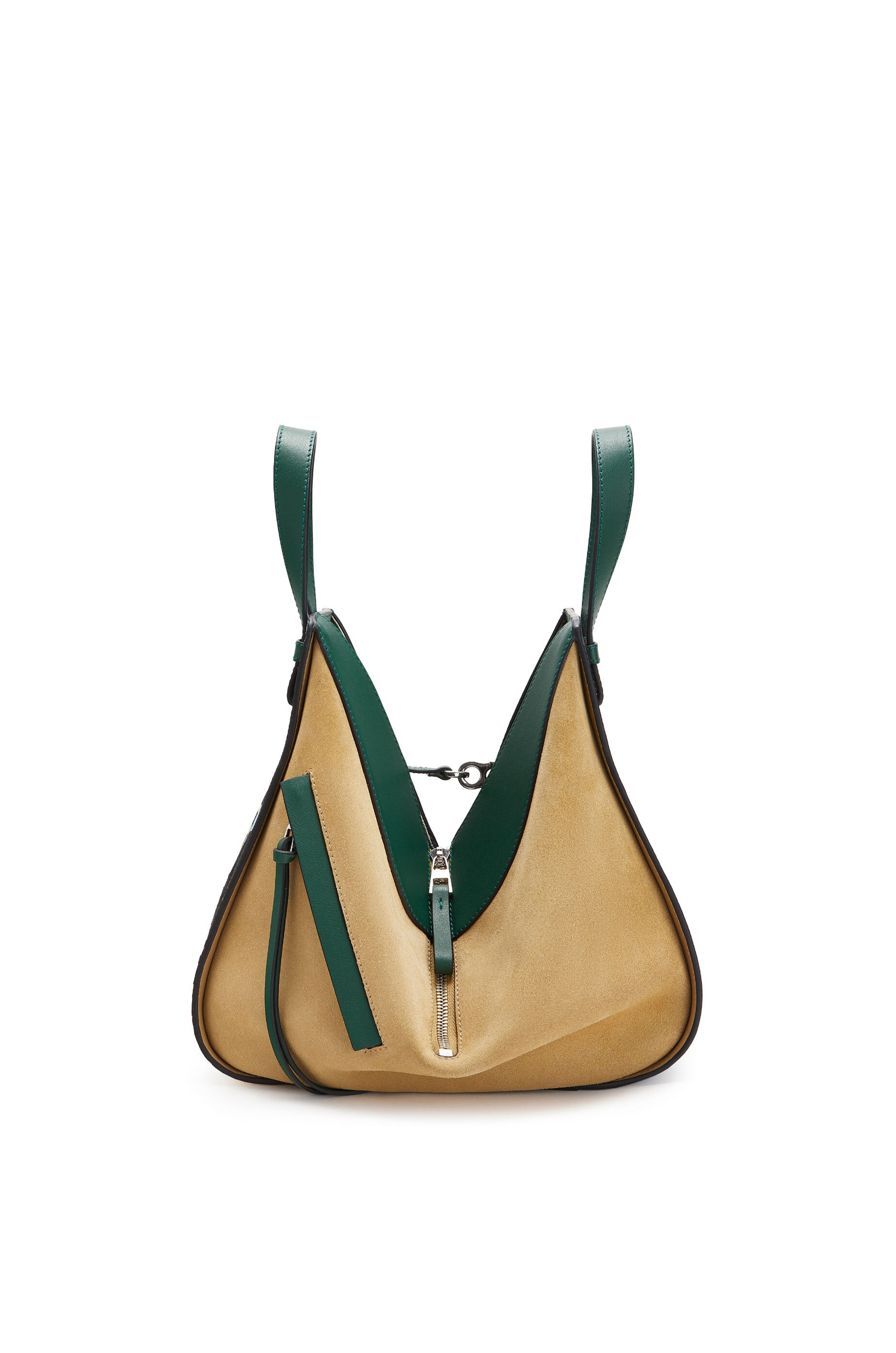 Small L.A. Series Hammock bag in classic calfskin and suede - 4