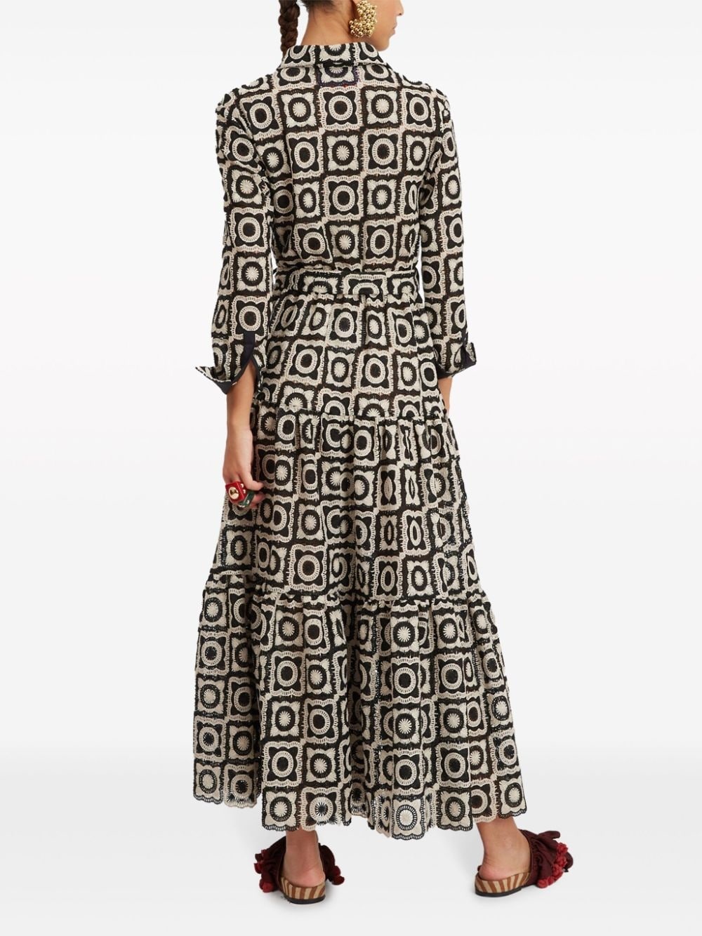 Bellini crochet shirt dress - 3