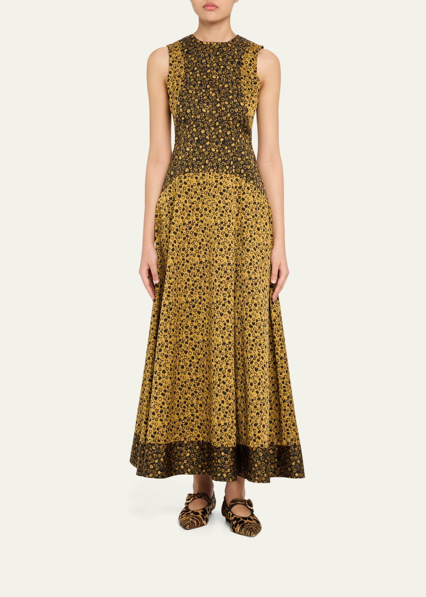 Isadora Printed Drop-Waist Dress - 2