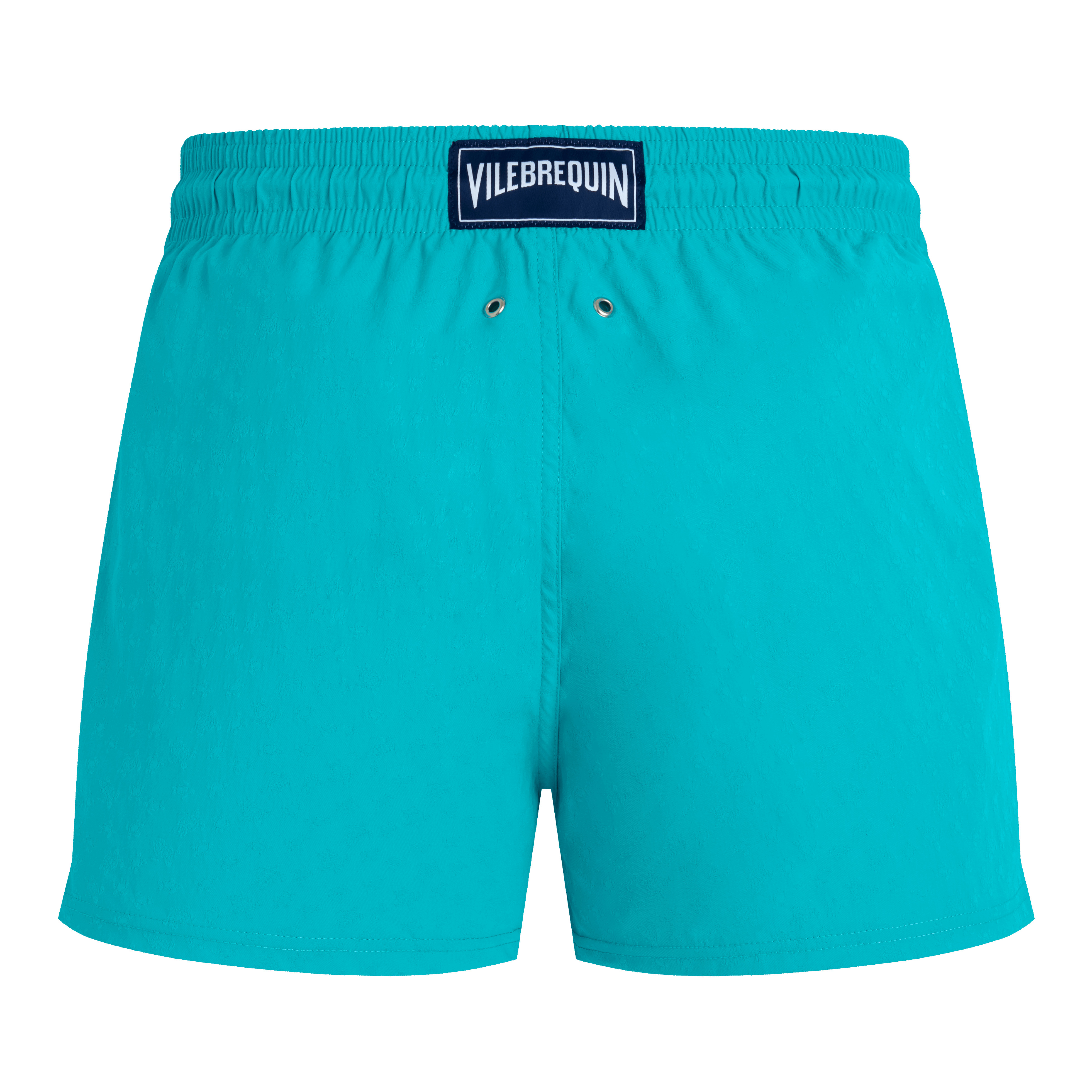 Men Short Swim Trunks Jacquard Turtles - 2