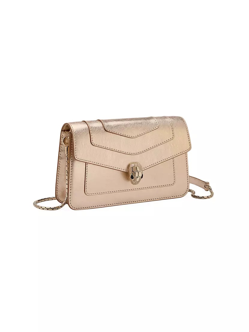 Bvlgari Women's Serpenti Crystal Dust Crossbody Bag