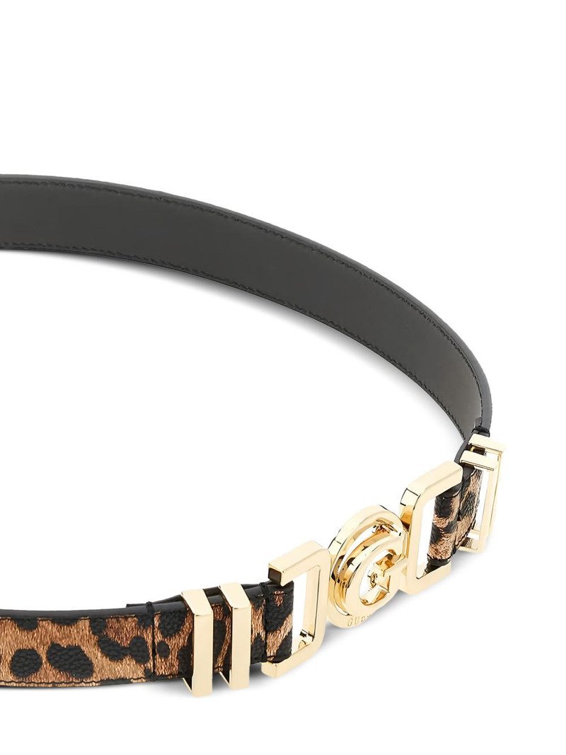 GUESS USA Cirene leopard-print belt outlook