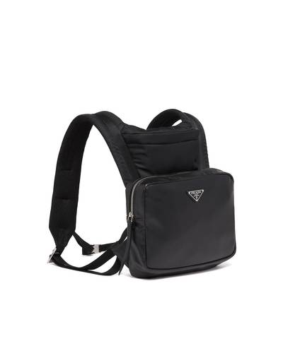 Prada Leather backpack with hood outlook