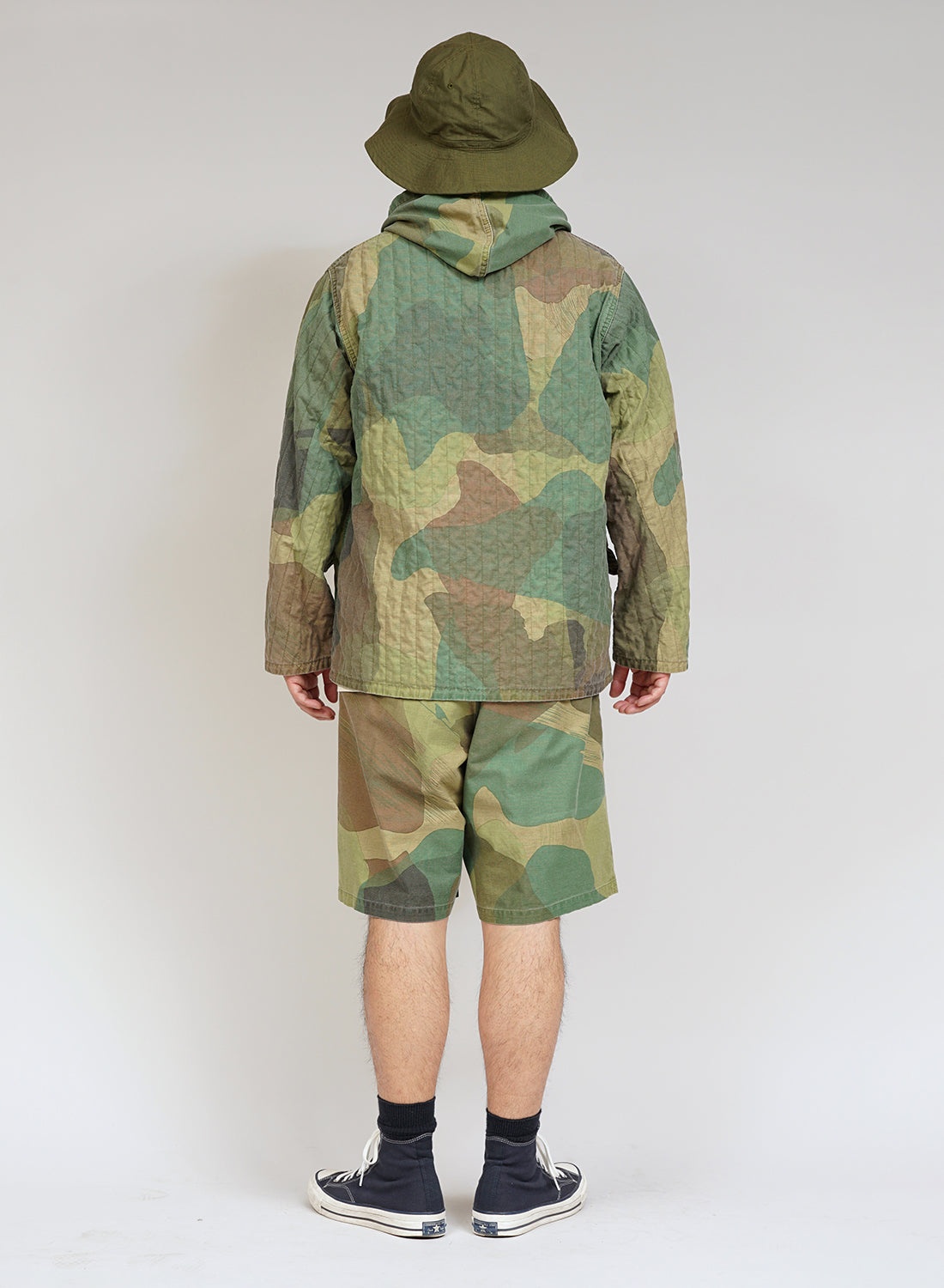 USMC Parka Reversible Fade Camo in Green - 7