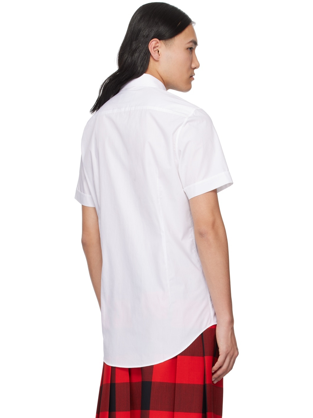 White Embroidered Shirt - 3