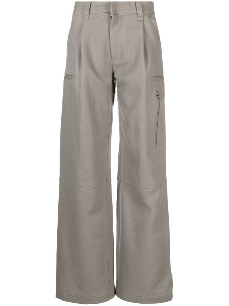 wide-leg virgin-wool trousers 1