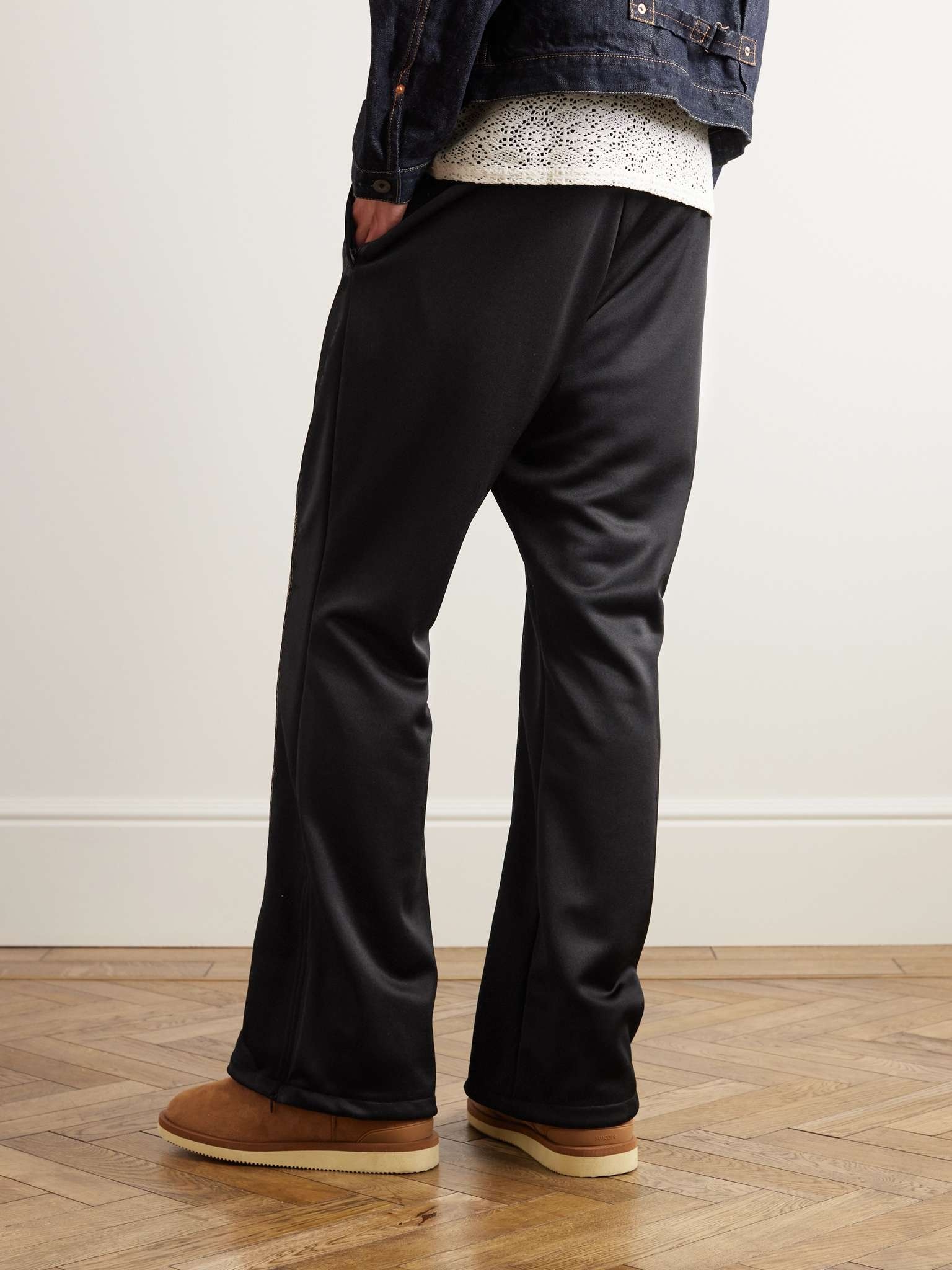 Kochi & Zephyr Straight-Leg Webbing-Trimmed Jersey Sweatpants - 4