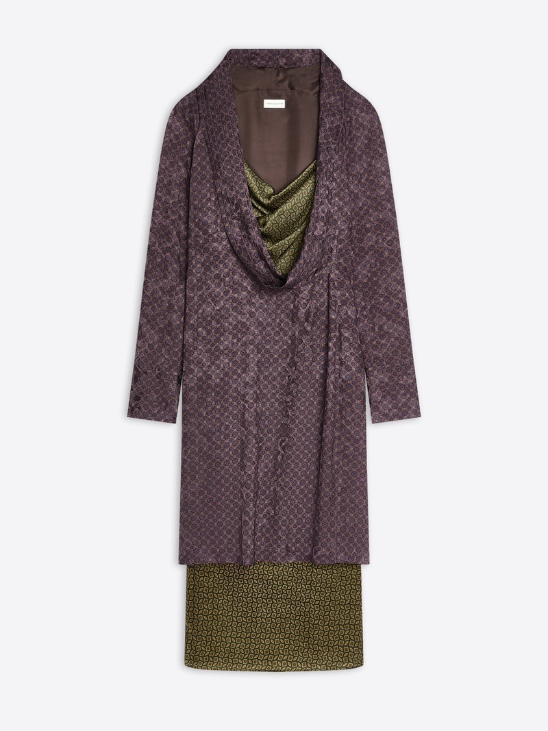 DOUBLE LAYERED VISCOSE DRESS 1