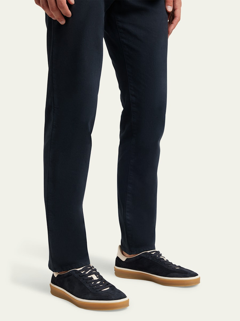 Loro Piana Men's Tennis Walk Suede Low-Top Sneakers outlook