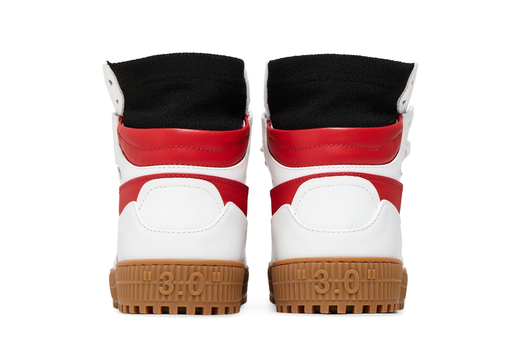 Off-White Off-Court 3.0 High 'White Red Gum' - 6