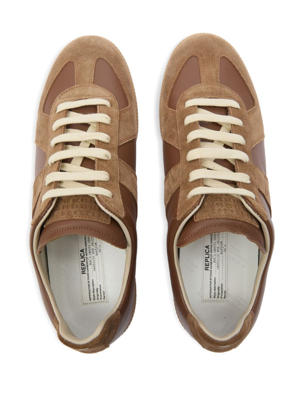 Replica leather sneakers - 4