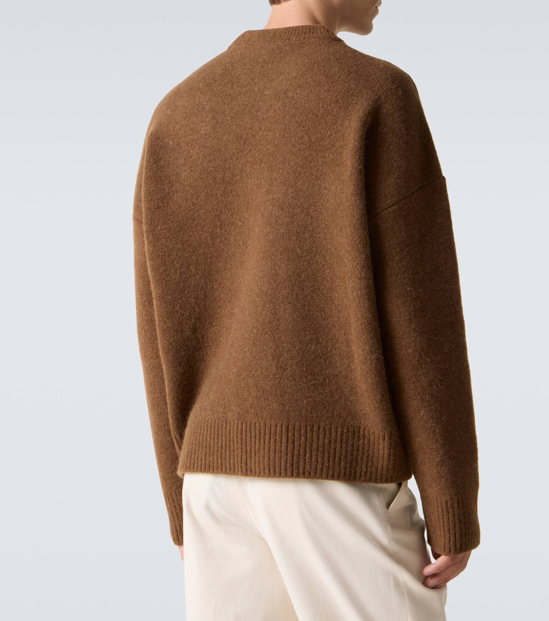 Alpaca and wool-blend sweater - 4
