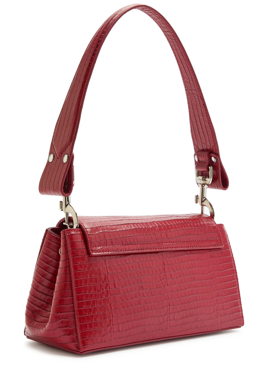 Vivienne Westwood Hazel Medium Crocodile-effect Leather Shoulder bag - 2