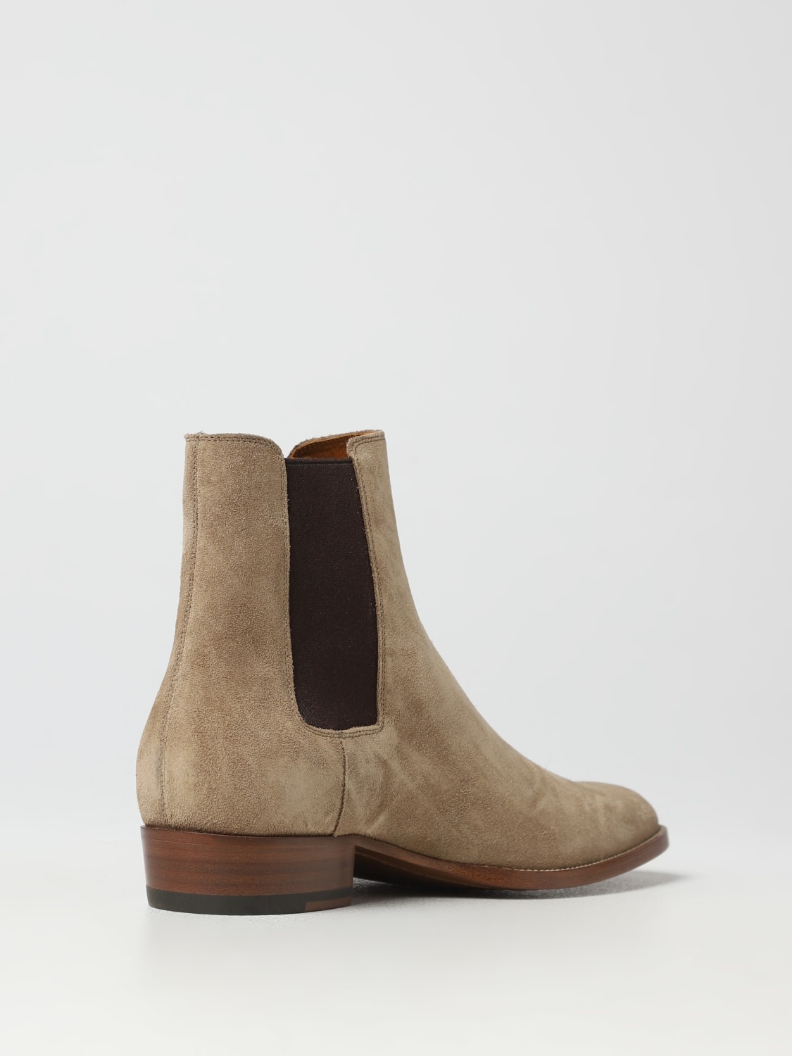 Wyatt Saint Laurent ankle boots in suede - 3