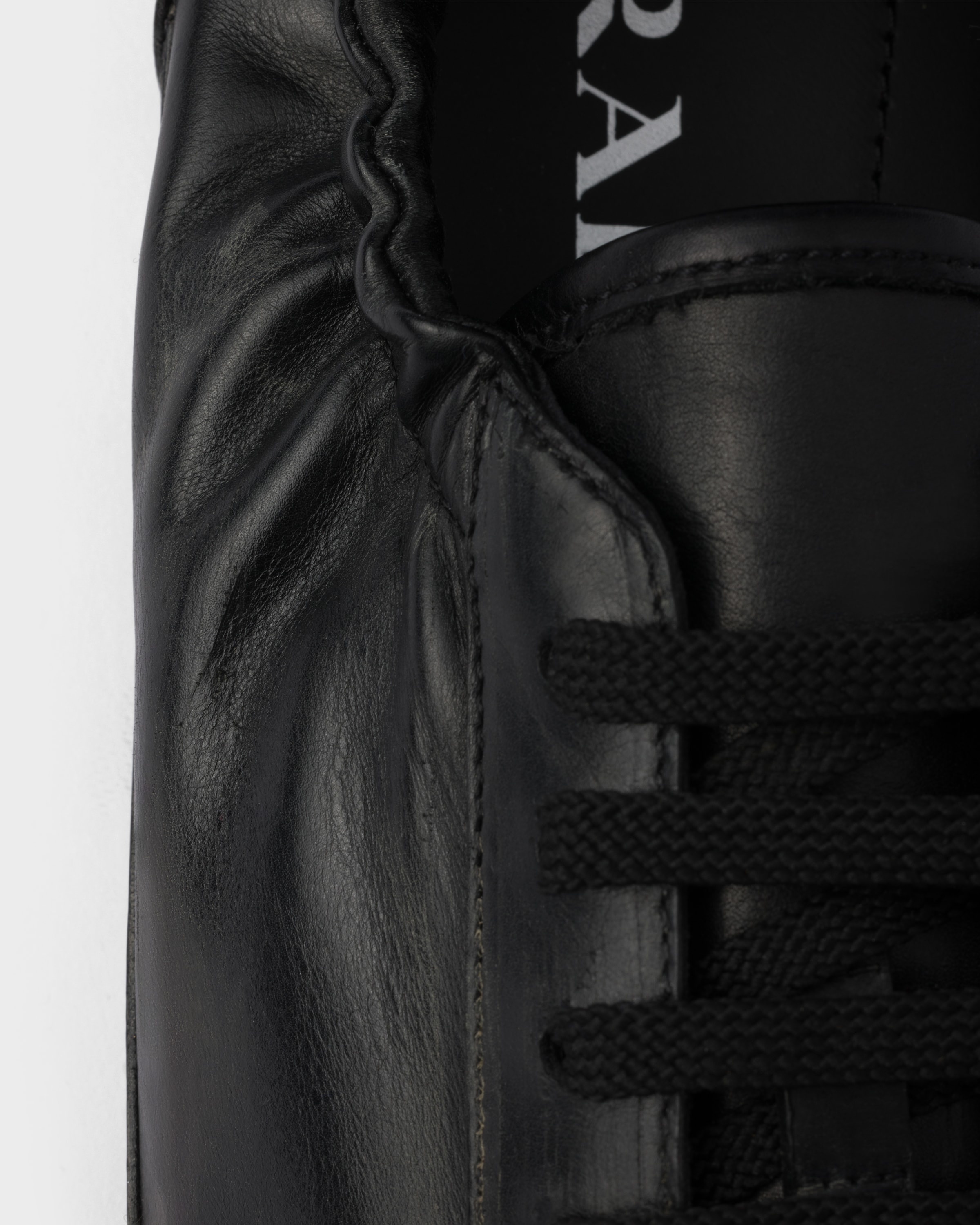 Collapse leather sneakers - 6
