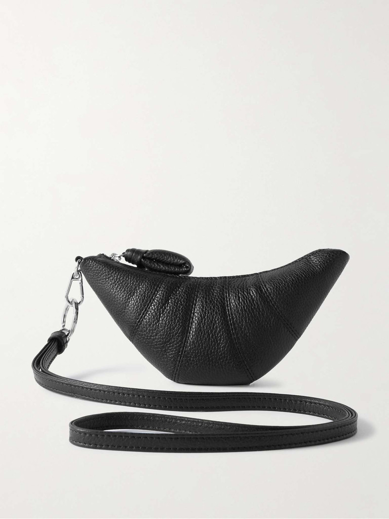 Croissant Full-Grain Leather Pouch - 1