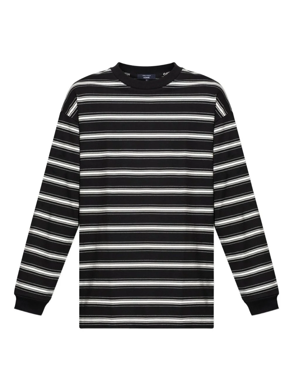 striped long-sleeve T-shirt - 1