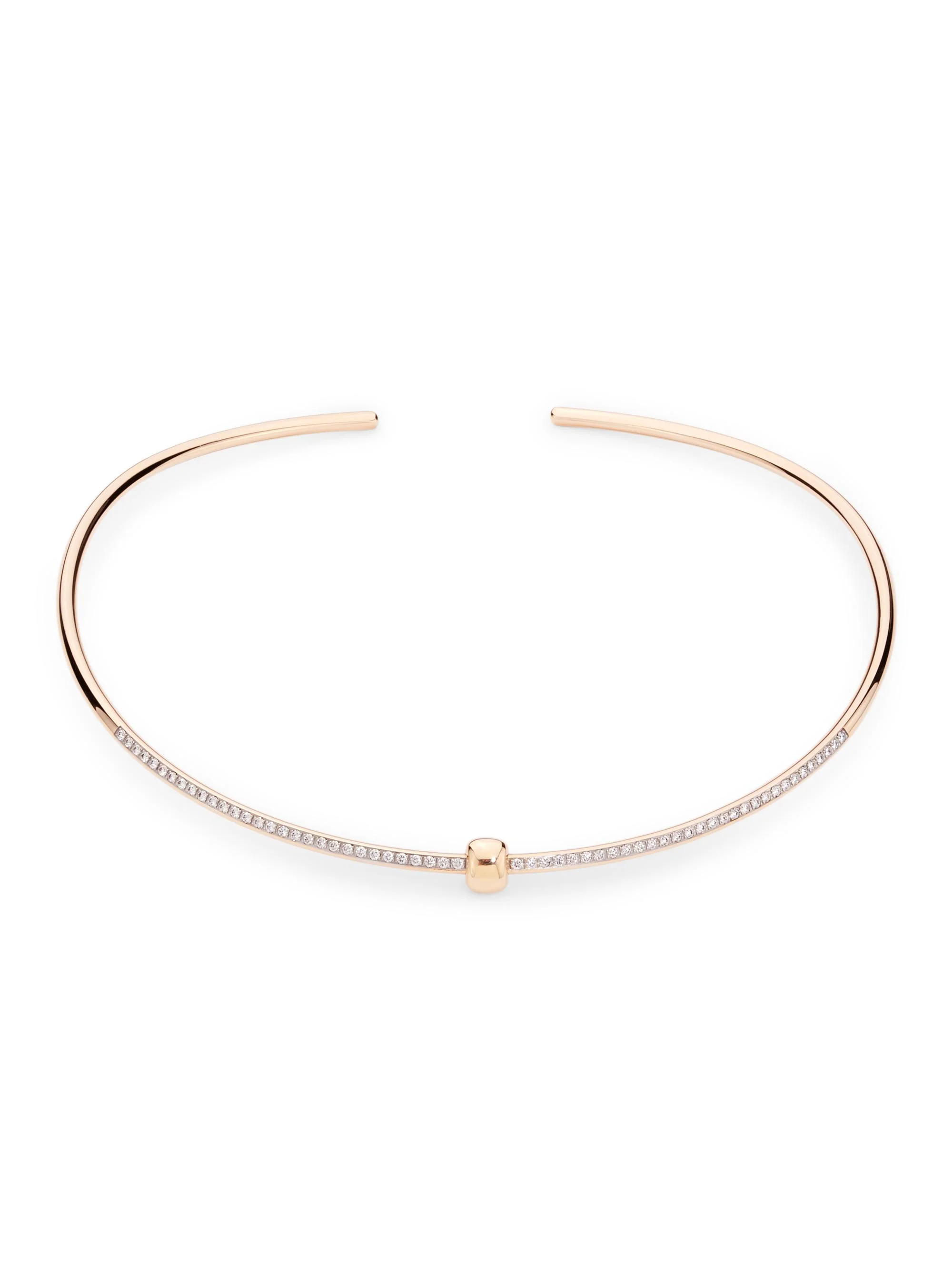 Women's Together 18K Rose Gold & 0.80 TCW Diamond Choker - Rose Gold - 1