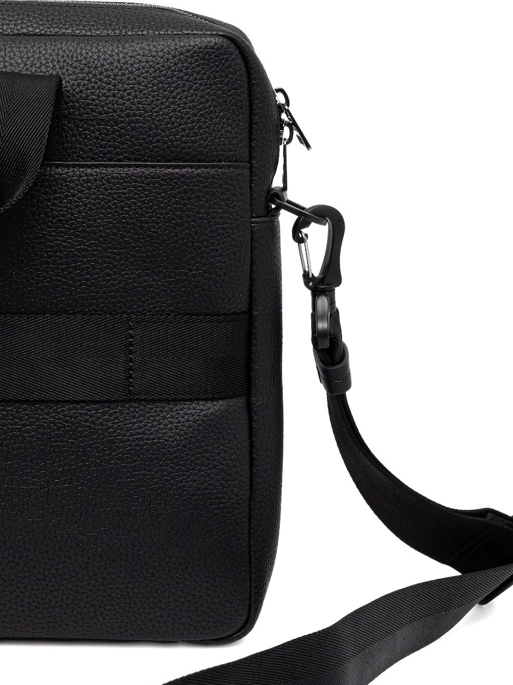 logo-plaque laptop bag - 4