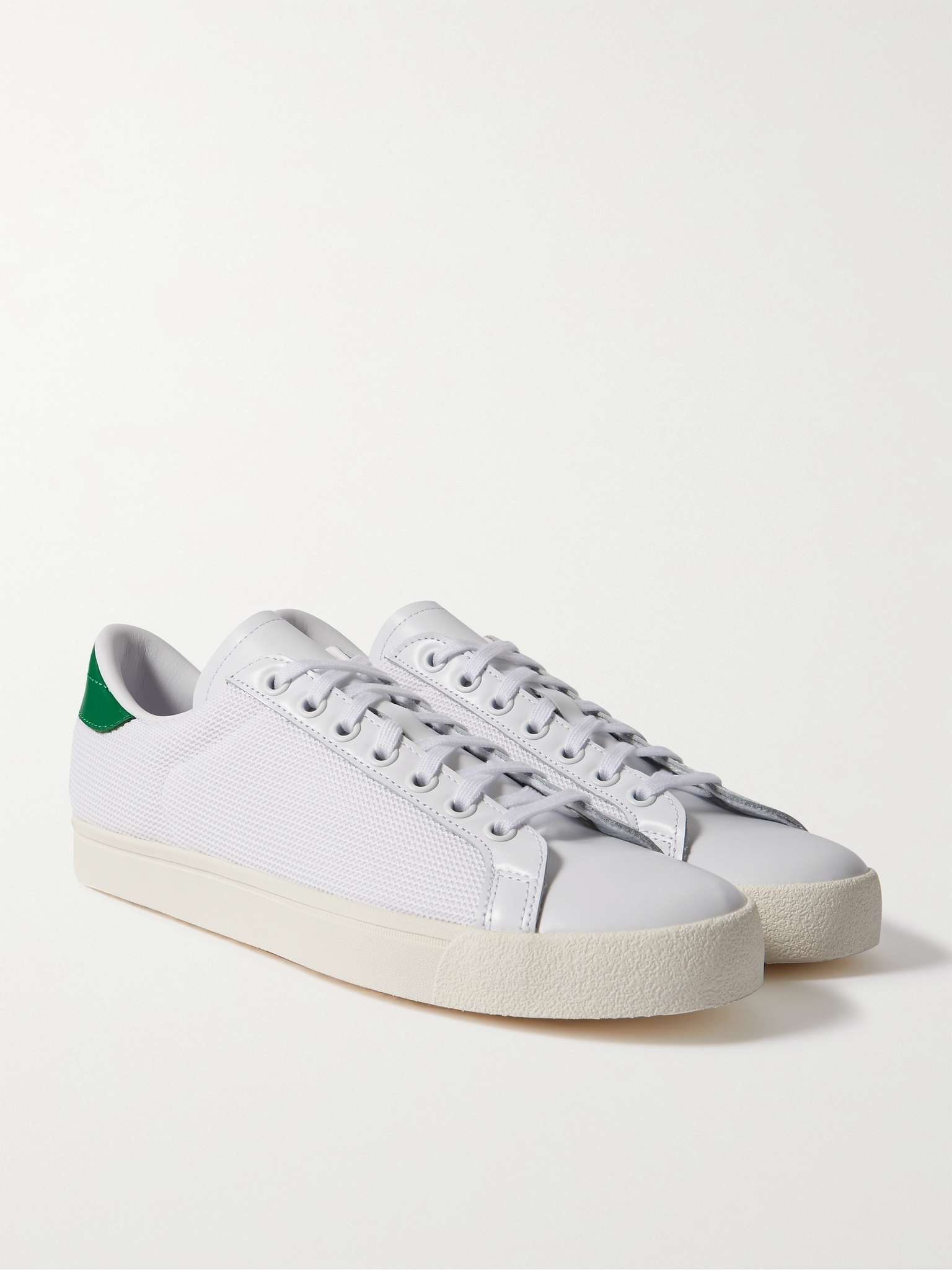 Rod Laver Vintage Mesh and Leather Sneakers - 4