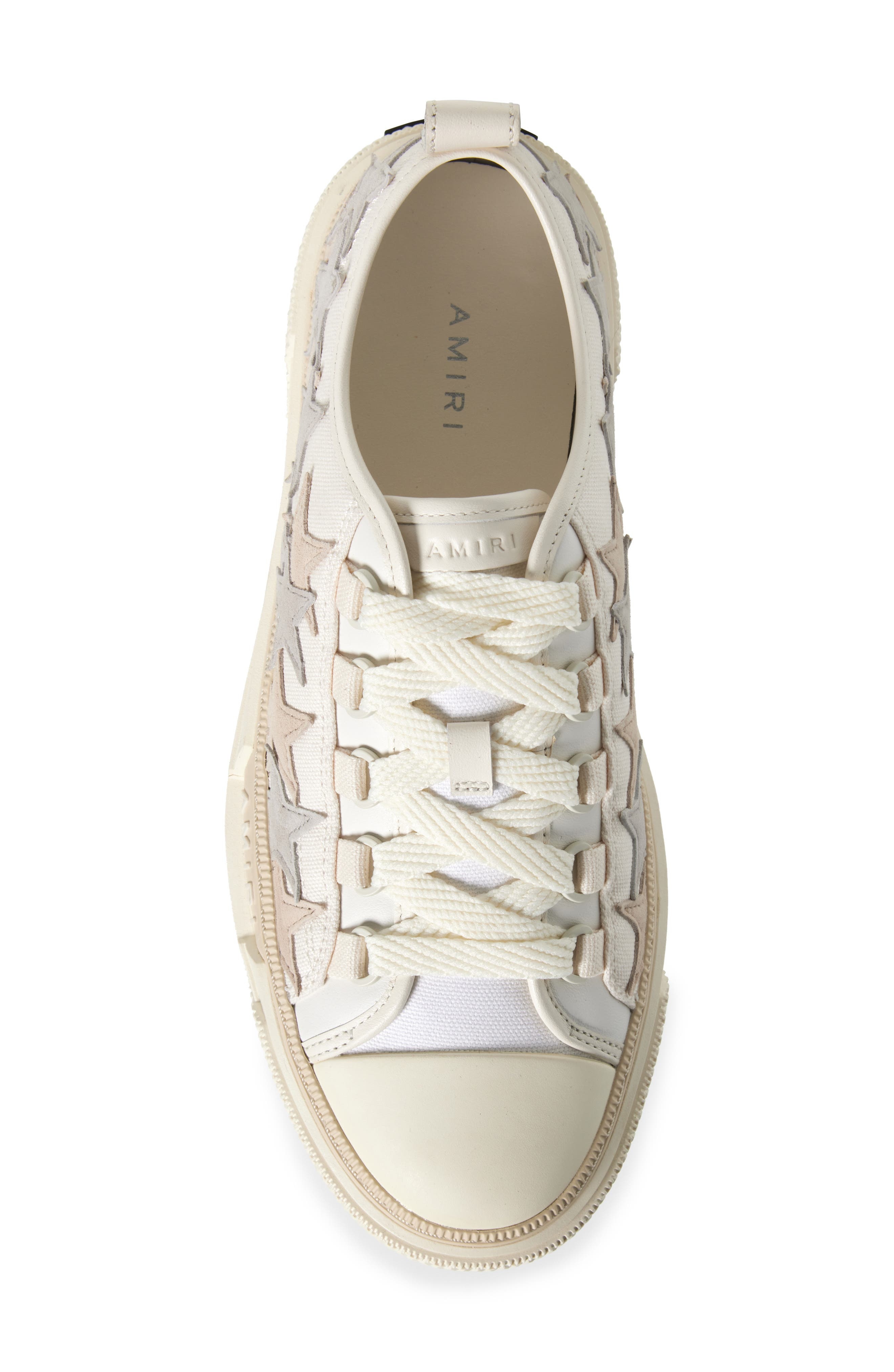 AMIRI Stars Court Low Sneaker in Alabaster at Nordstrom - 5