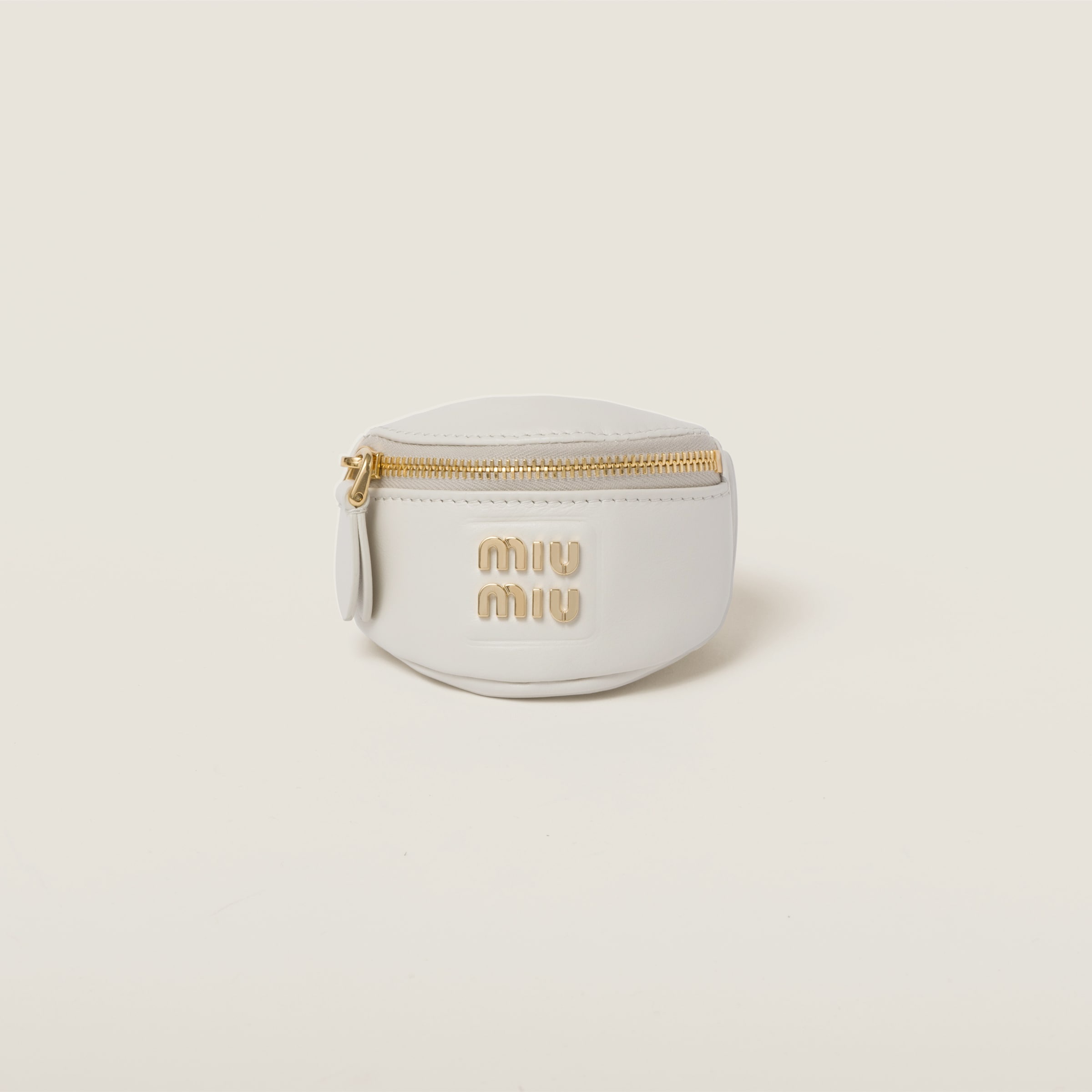 Bracelet with leather mini-pouch - 1