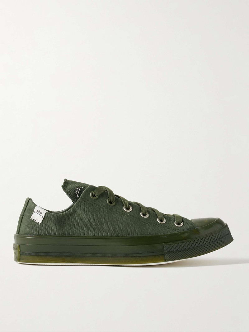 + A-COLD-WALL* Chuck 70 Waxed-Canvas Sneakers - 1