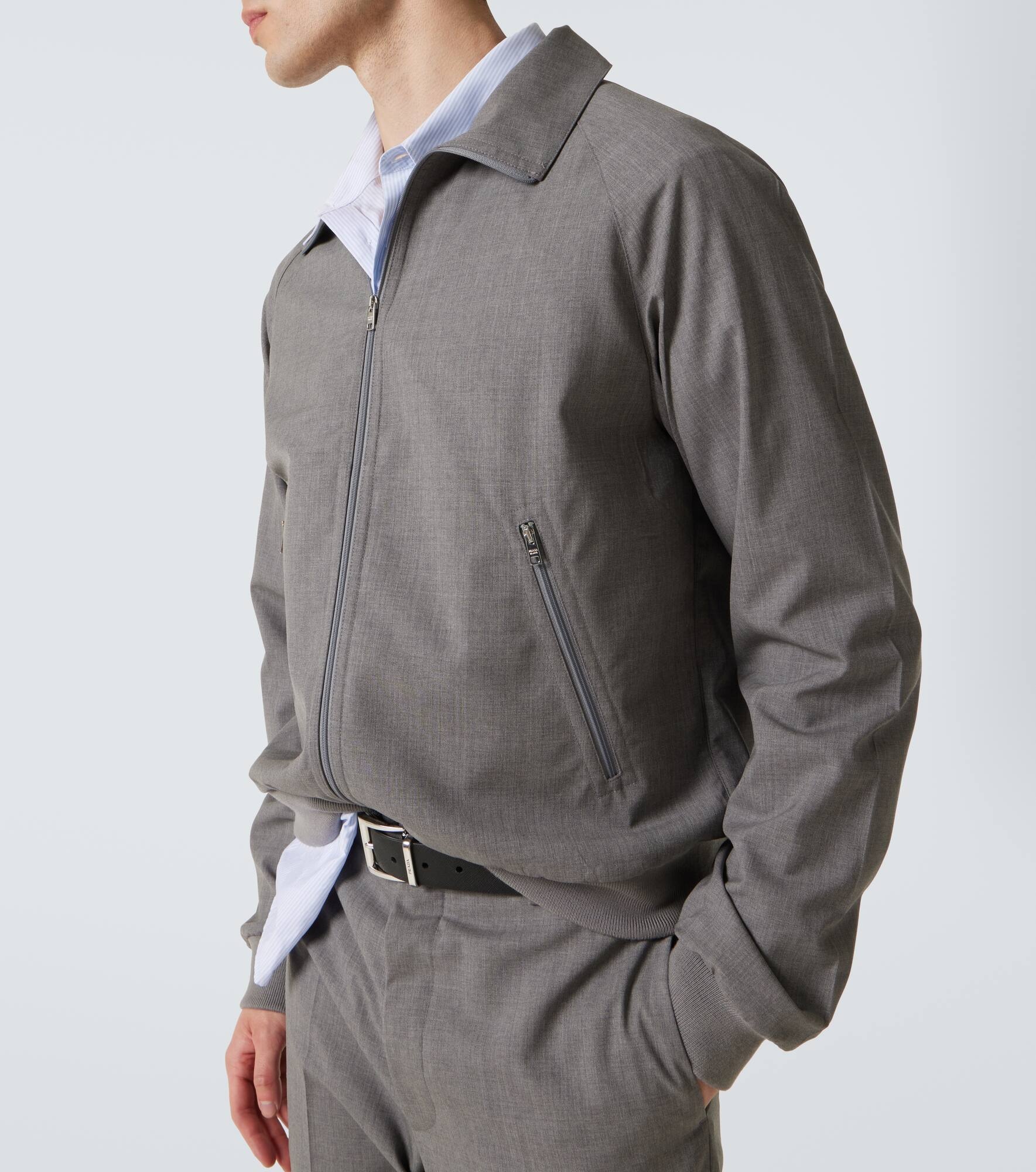 Wool blouson - 5