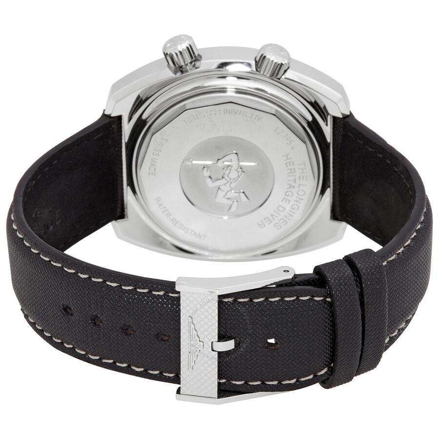Longines Heritage Diver Automatic Black Dial Men's Watch L2.795.4.52.0 - 3